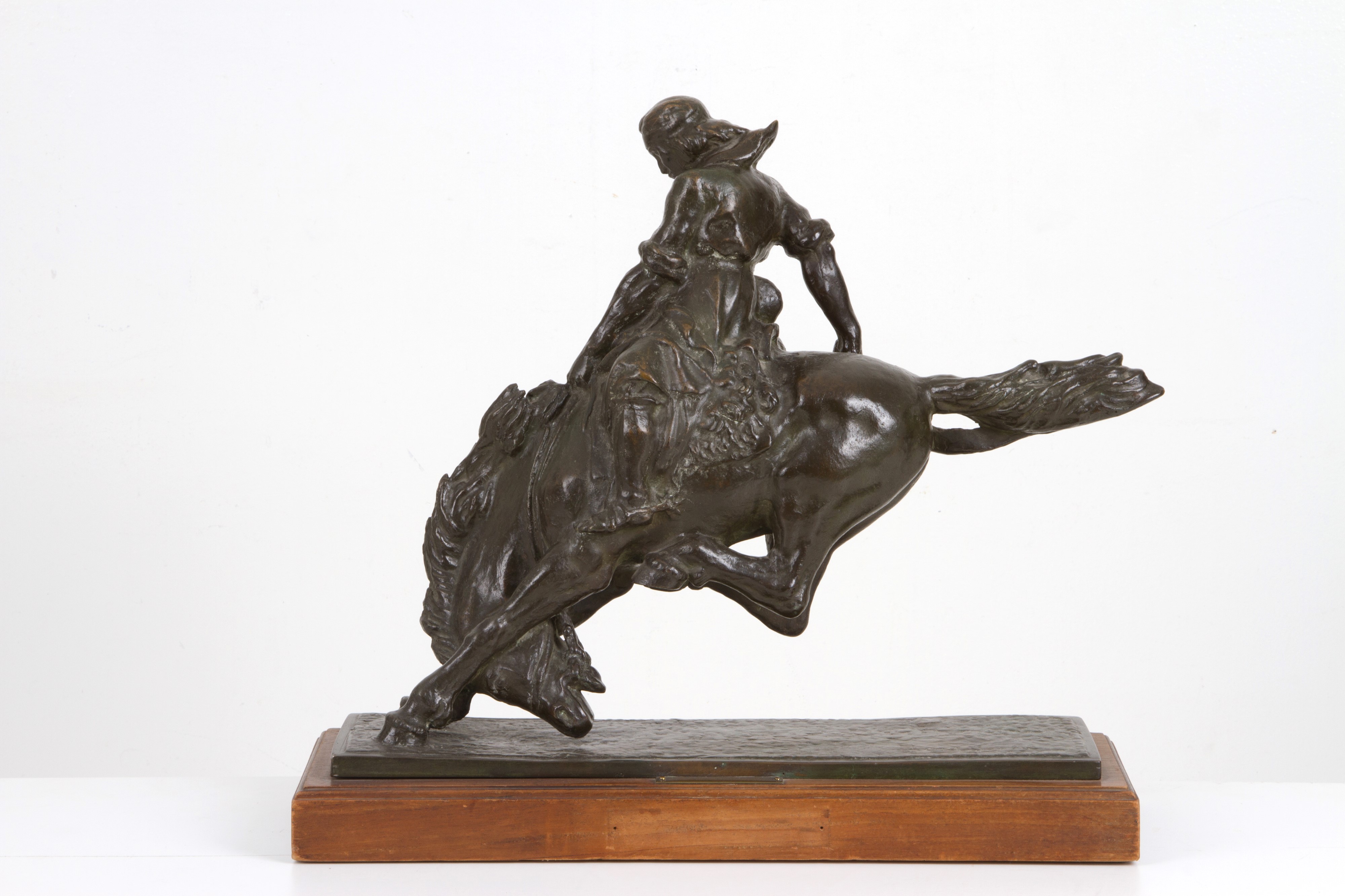 Scultura in bronzo "RODEO"