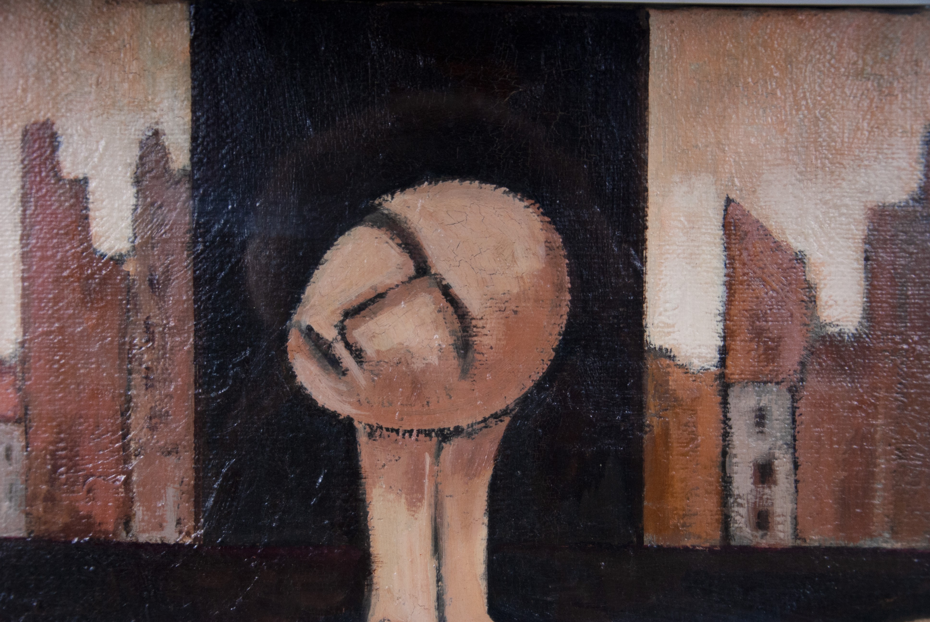 Salvatore Fratantonio - Dipinto ''manichino in Croce''