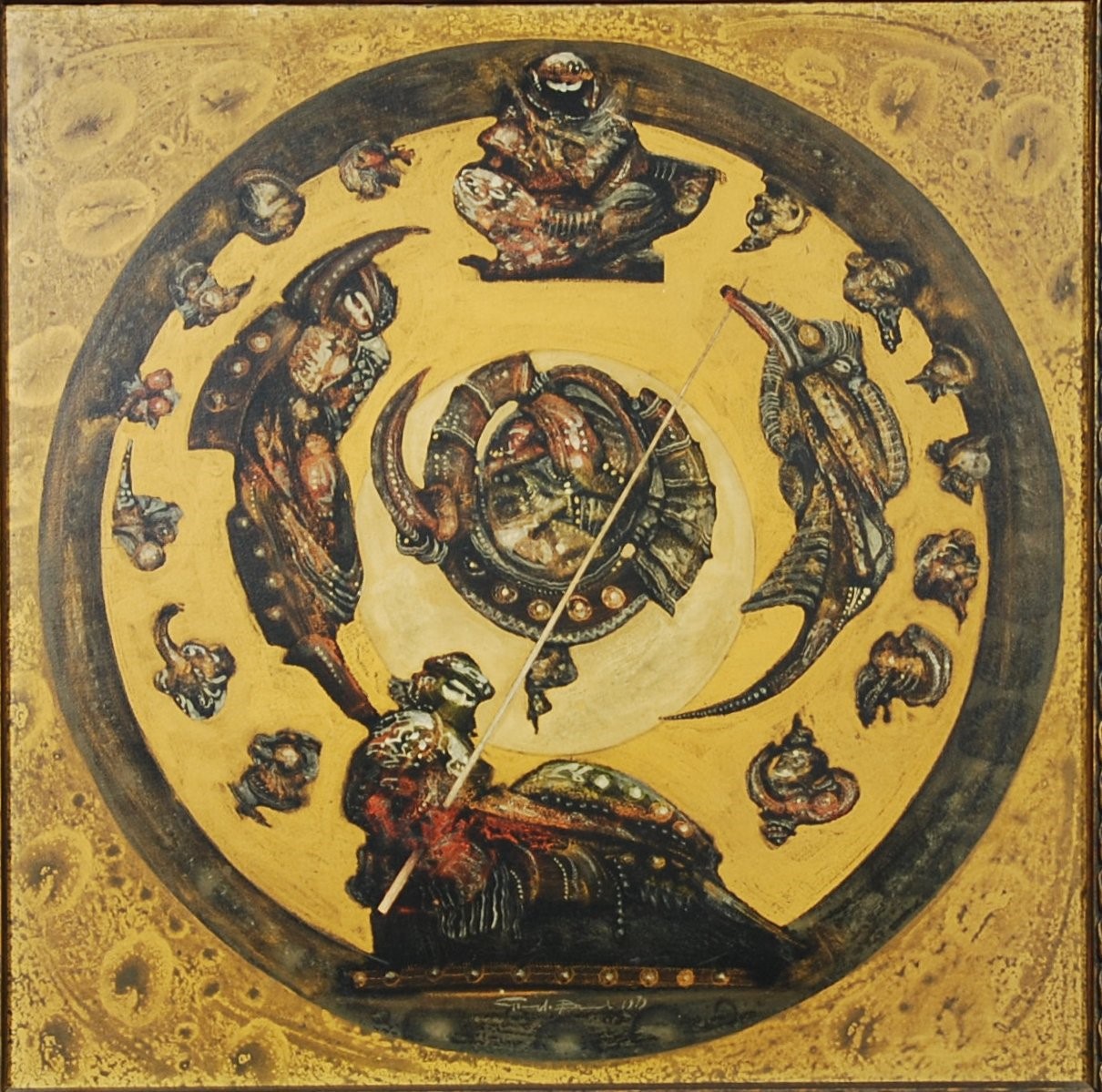 Gianpaolo Bianchi - Dipinto "la Ruota della Fortuna"