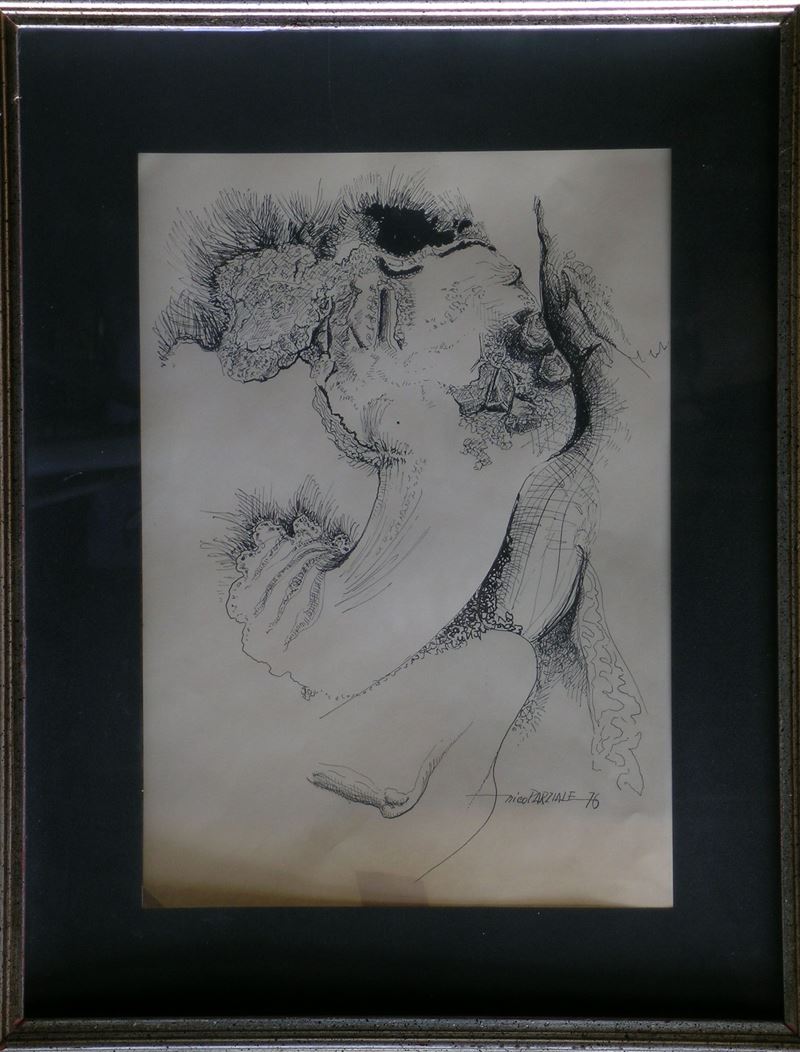 Nico Parziale - Disegno ''cristallizzazione''