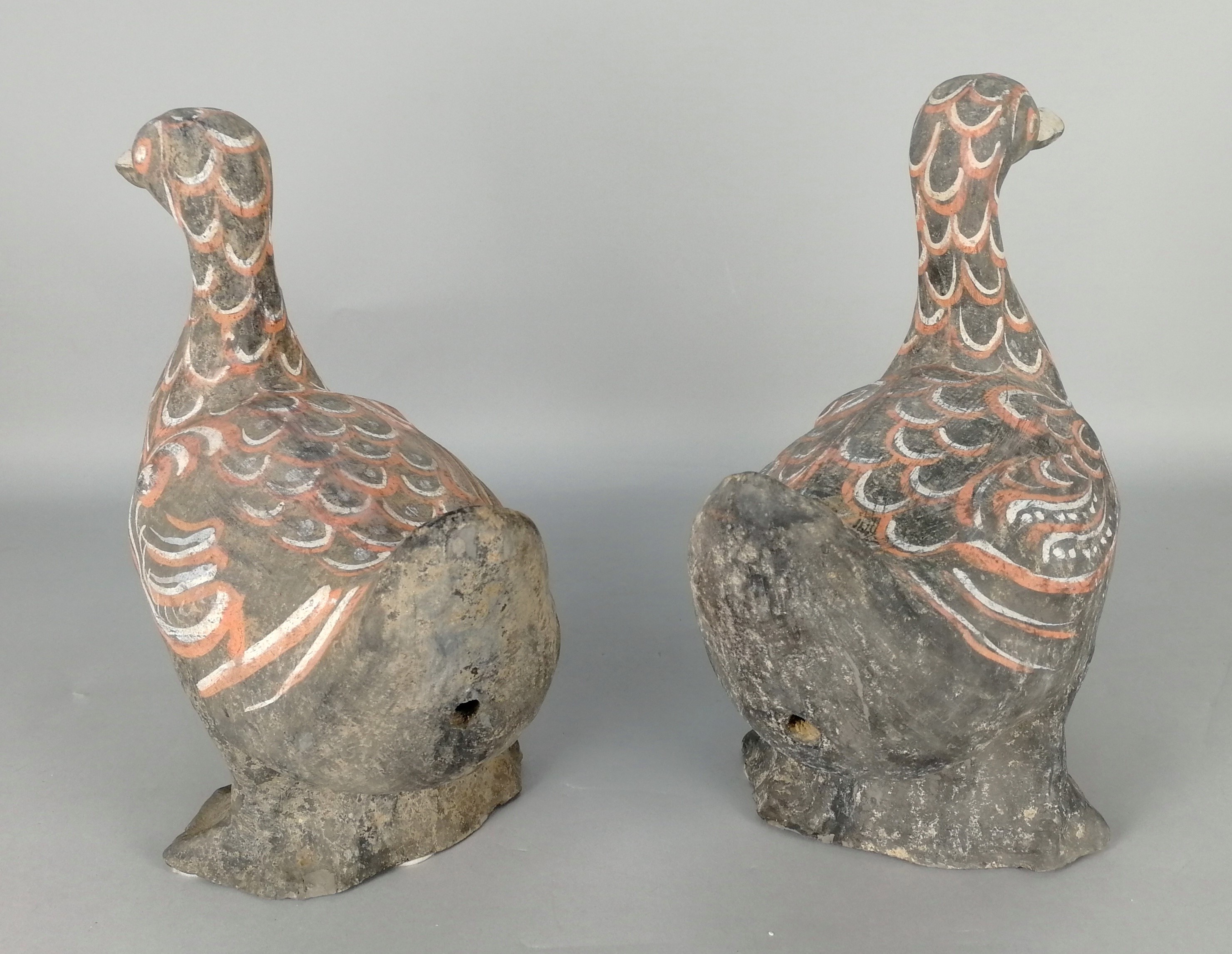 Coppia di Anatre in Ceramica