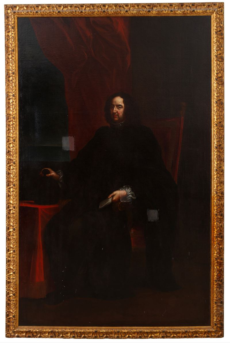Bernardo Giovanni Carbone - Dipinto ''ritratto di Gentiluomo''