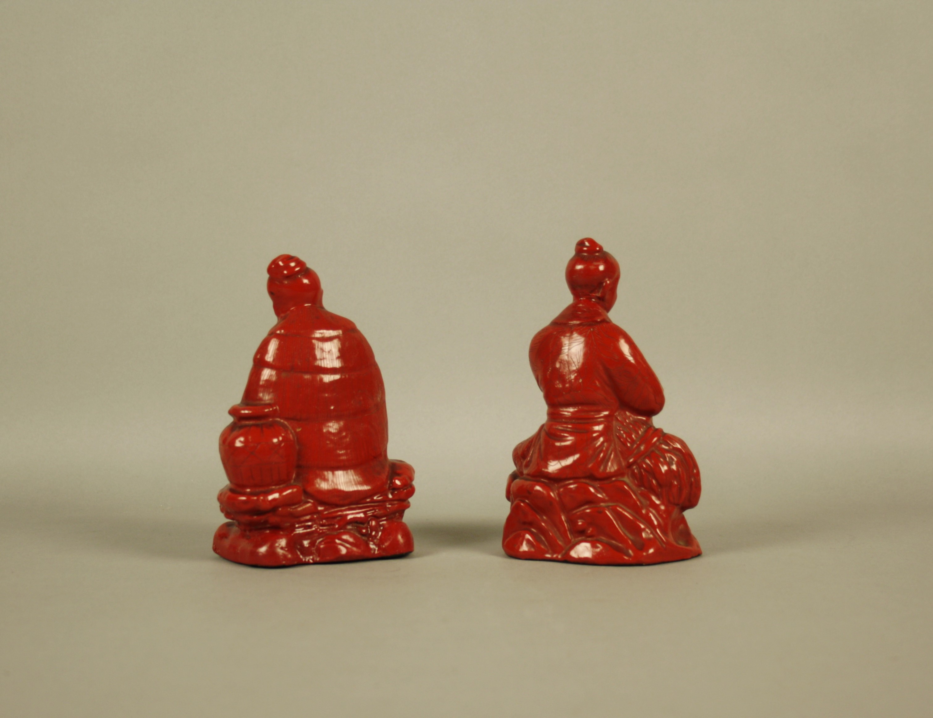 Coppia di Sculture ''personaggi''