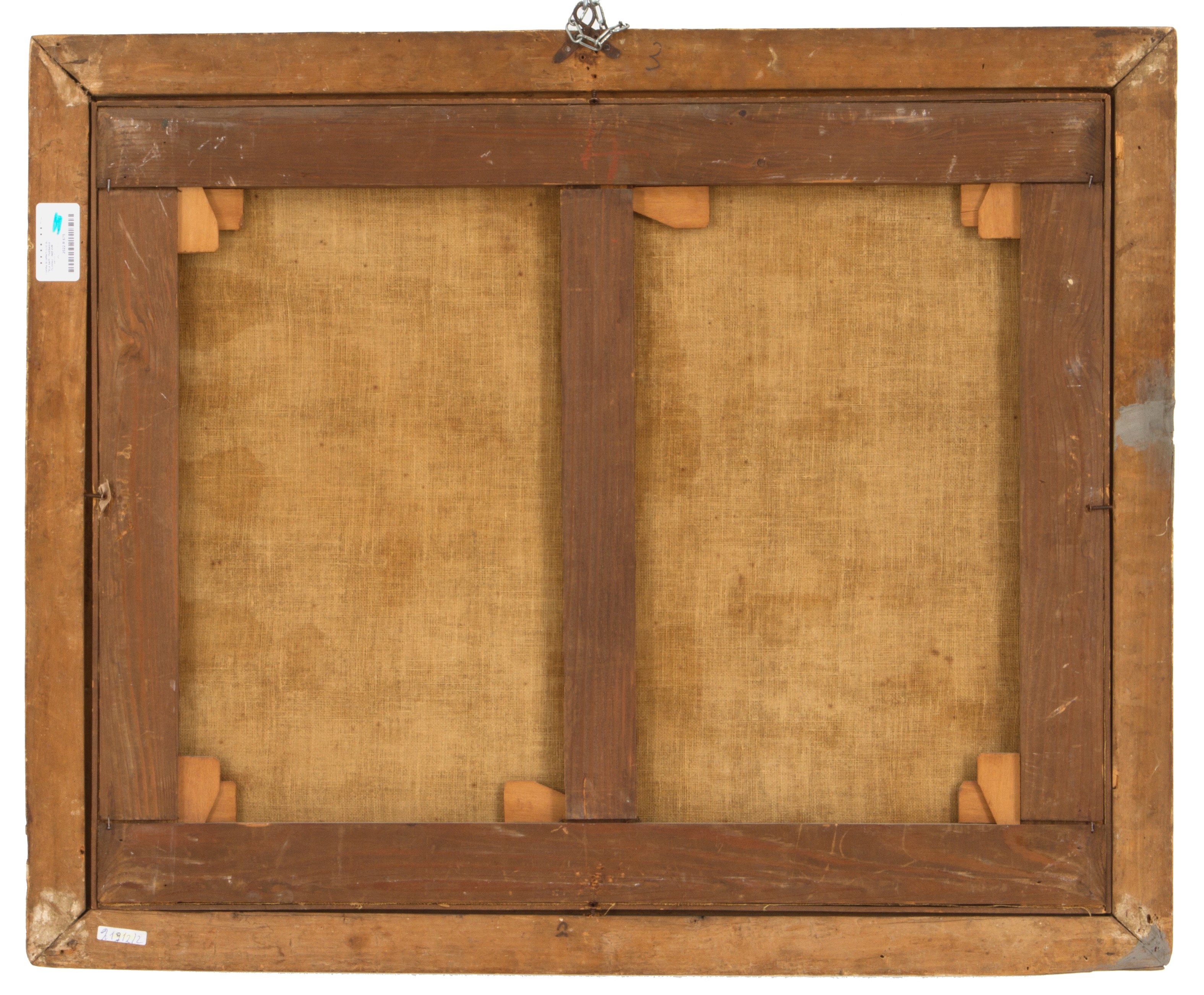 Coppia di dipinti '"PAESAGGI FLUVIALI"