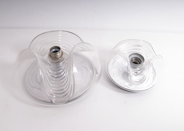 Two ceiling lights