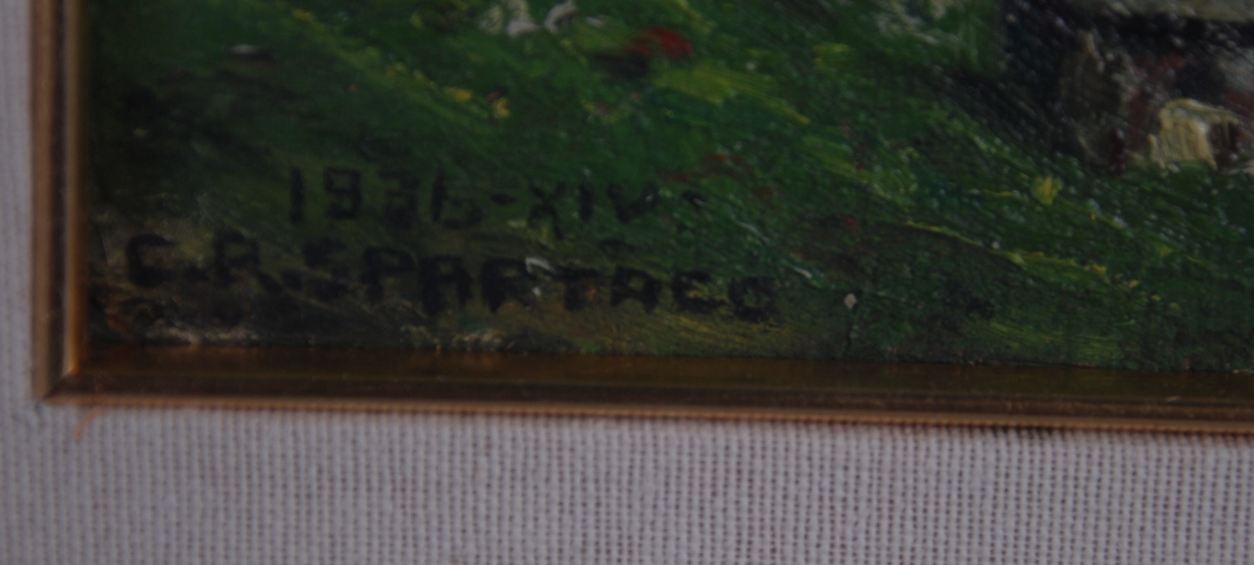 Dipinto ''PAESAGGIO MONTANO''