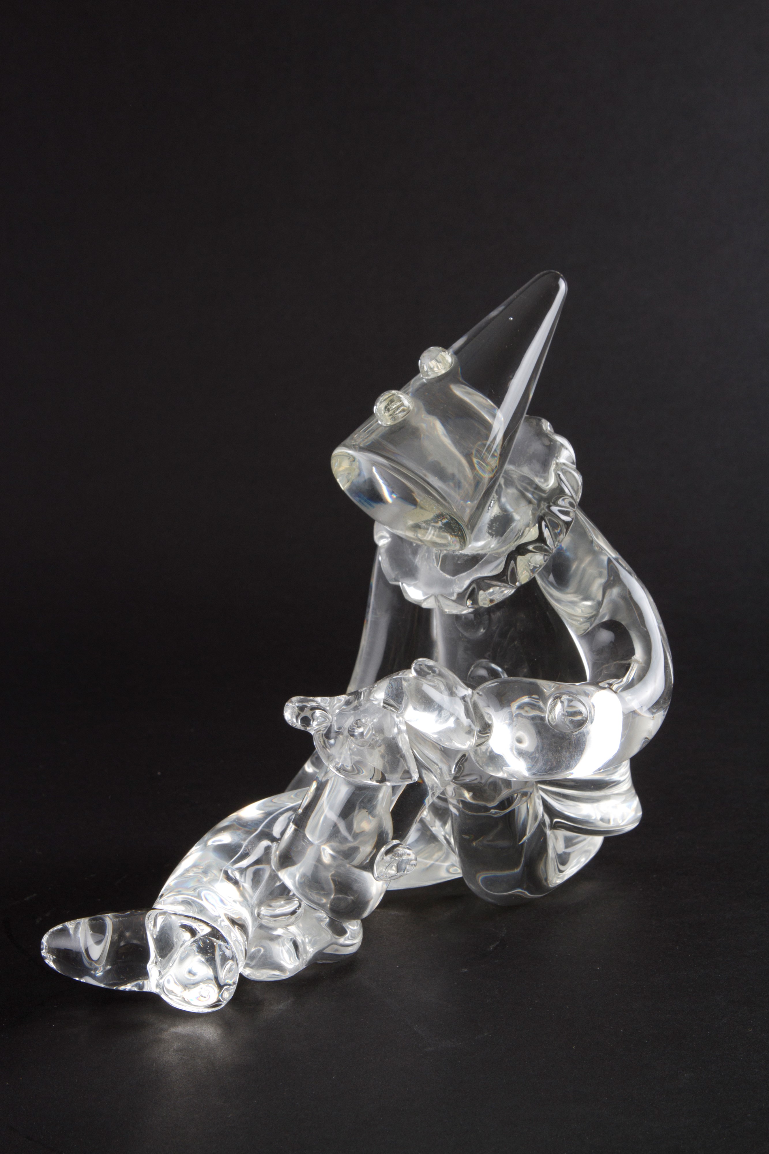 Archimede Seguso - Scultura in Vetro ''arlecchino a Riposo''