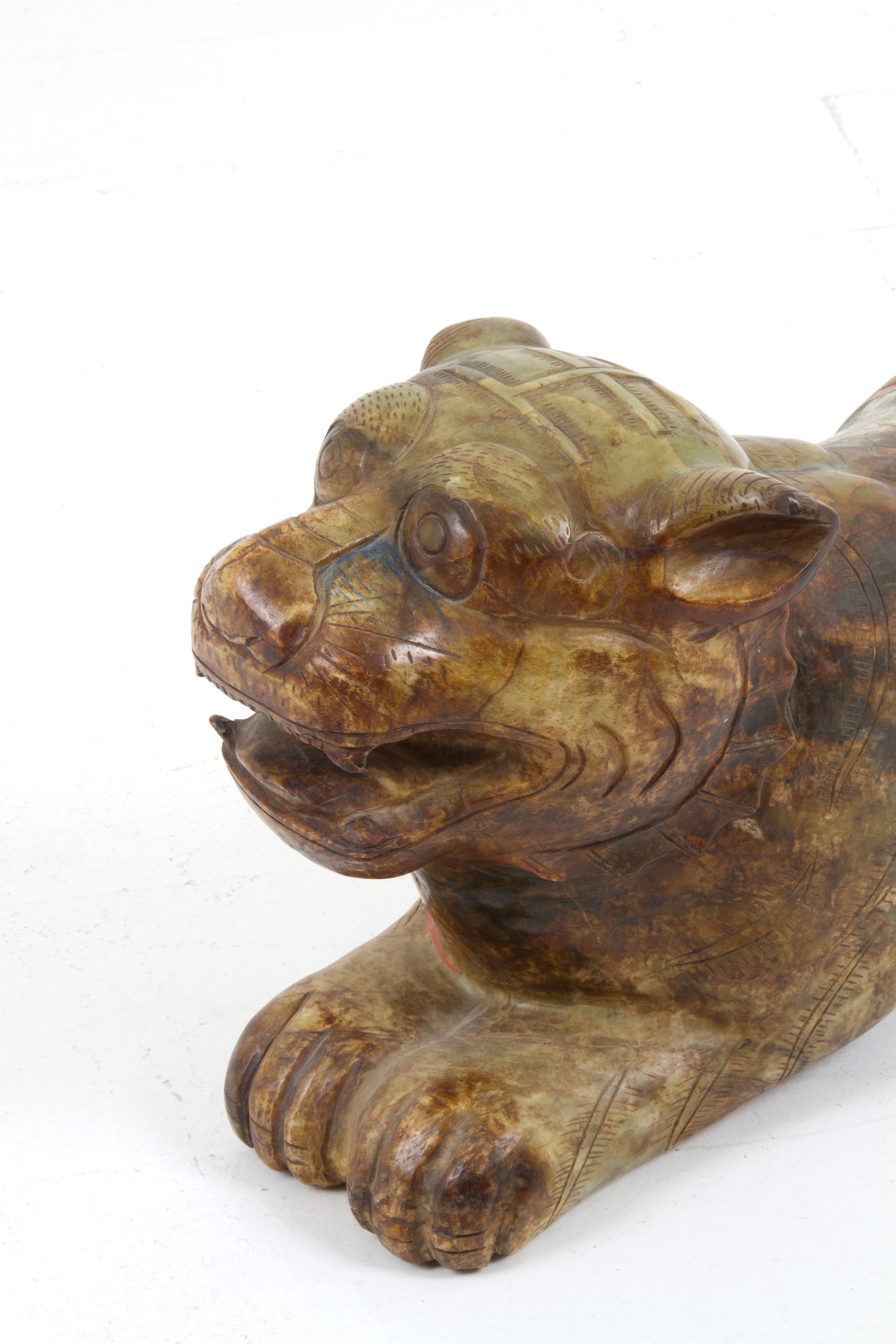 Scultura in giada "CANE DI FO"