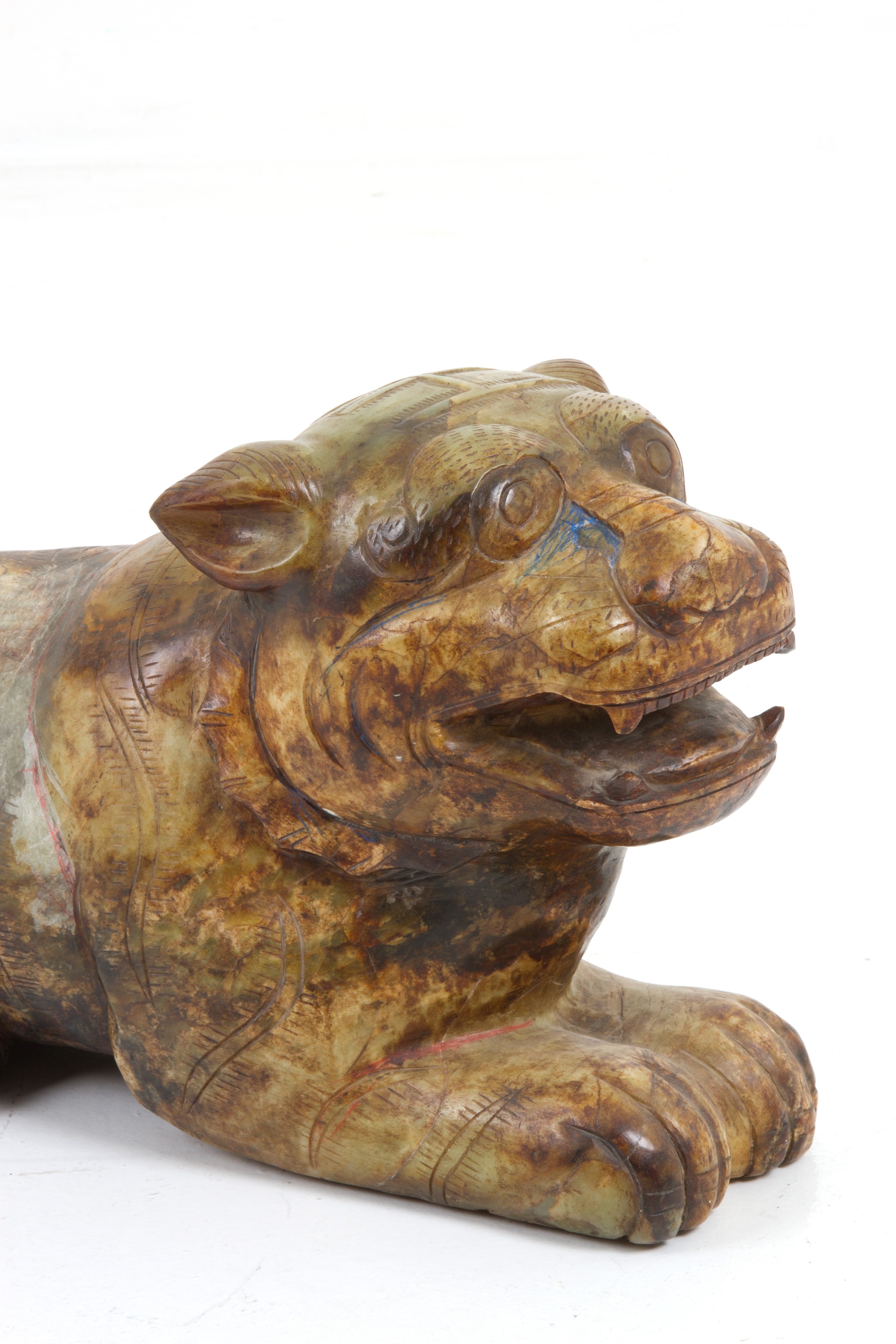 Scultura in giada "CANE DI FO"