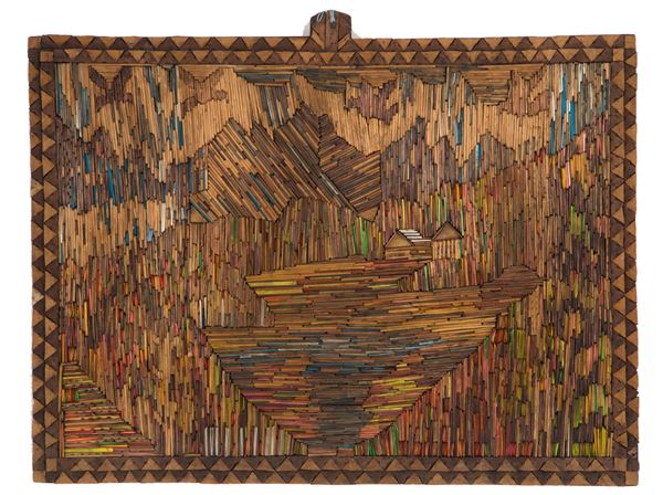 EGIDIO CUNIBERTI - Work composed of dowels