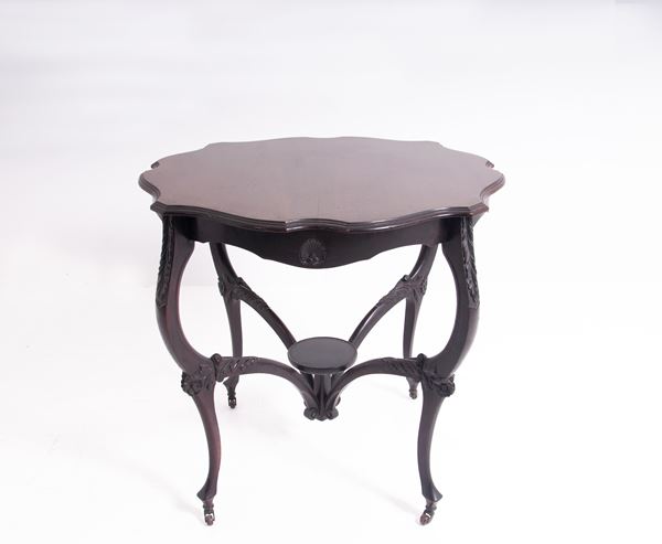 Mahogany coffee table