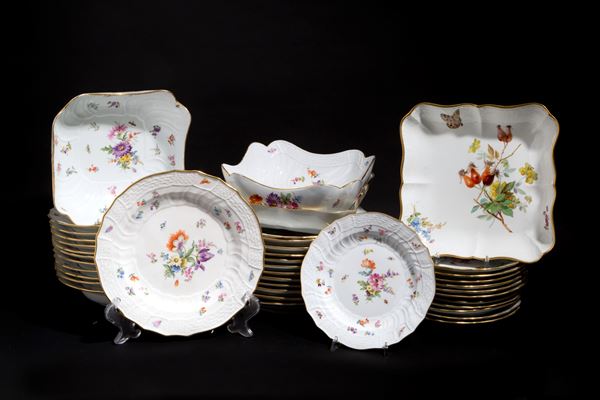 Meissen porcelain service