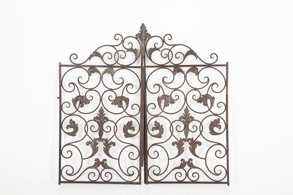 Wrought iron gate