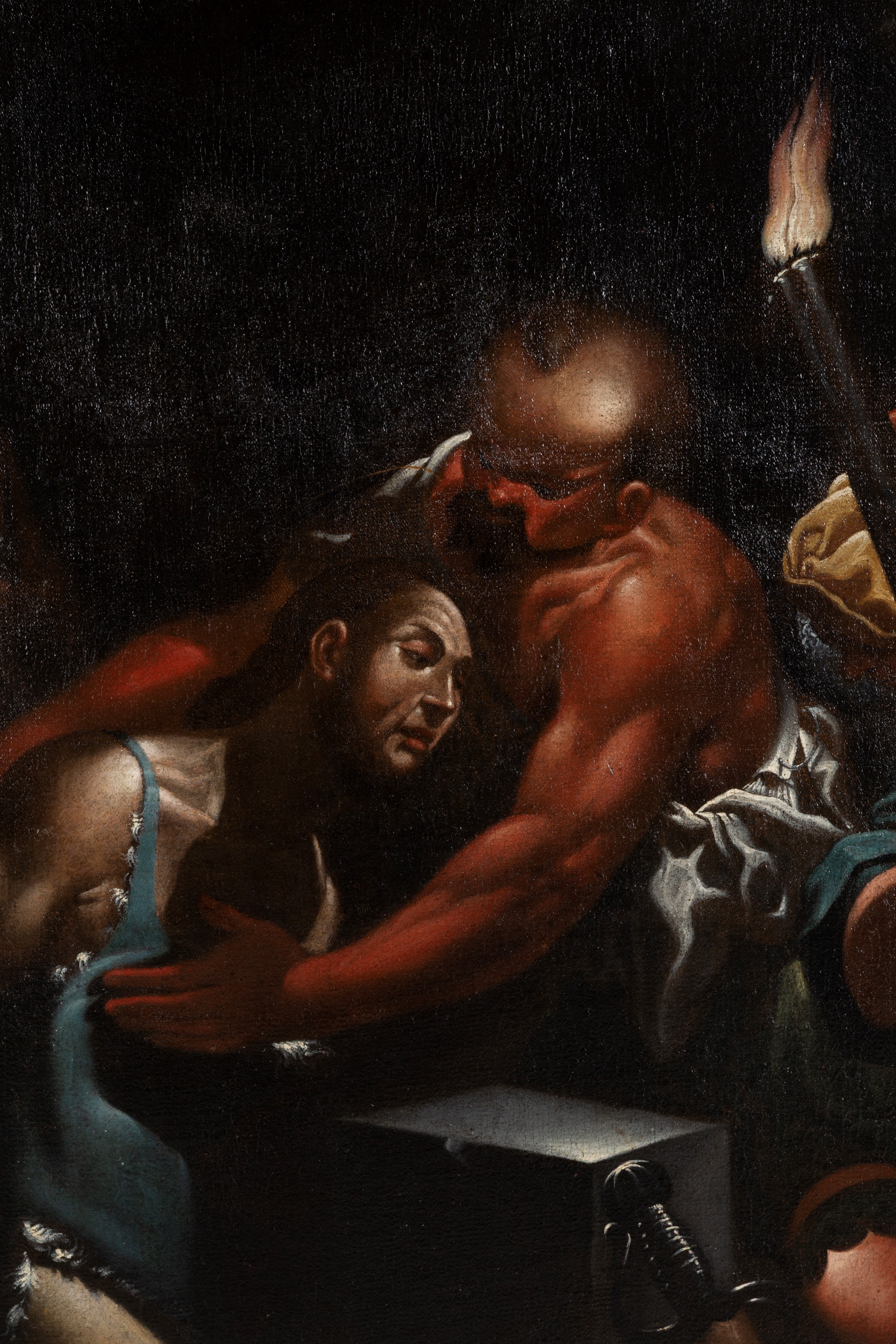 Luca Cattapane - Dipinto ''preparativi per la Decollazione di Giovanni Battista''
