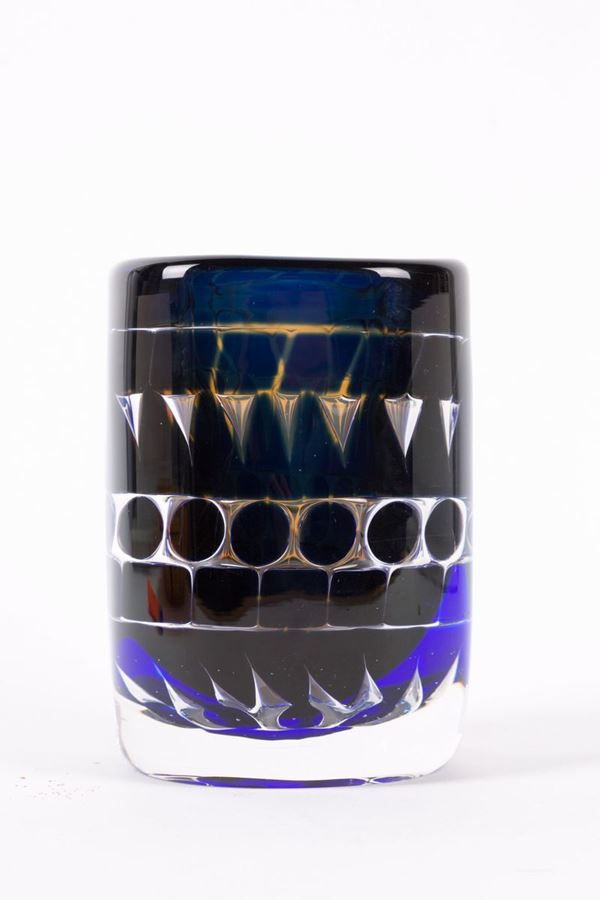Glass vase for ORREFORS