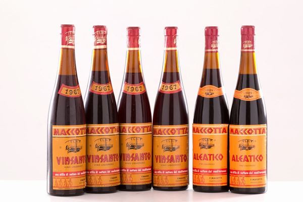 Selezione Azienda Vinicola Fortunato Maccotta, Pantelleria (6 bt).
- Vinsanto ...