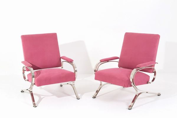 GIANNI MOSCATELLI - Two Micaela armchairs for FORMANOVA