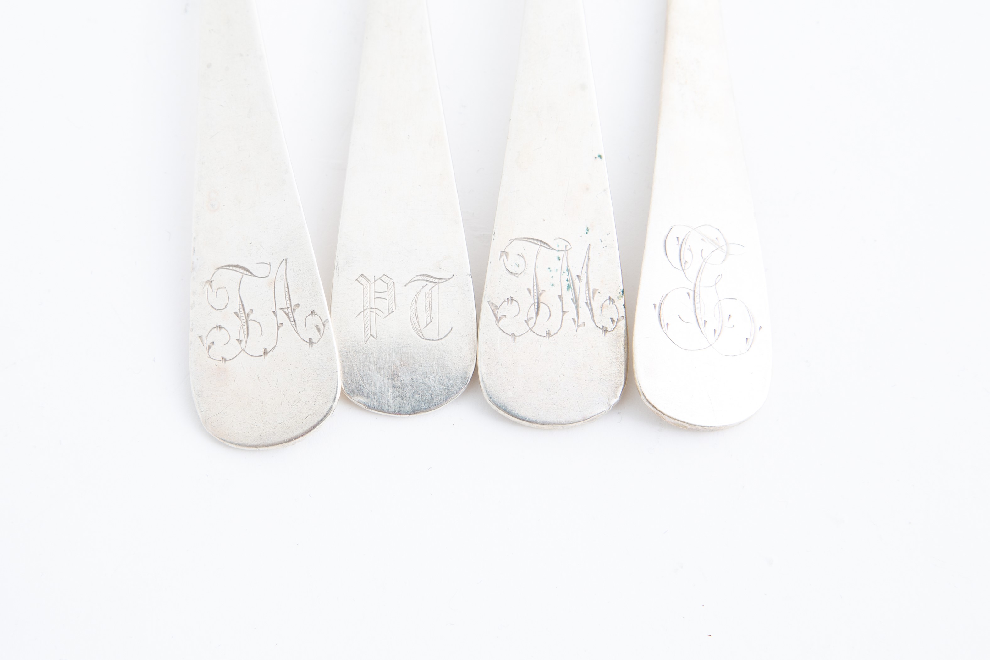 Servizio di posate in argento 800 (17 pezzi), XX secolo