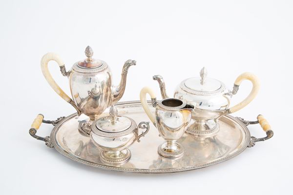 800 silver tea service