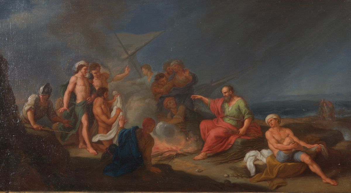 Anonimo Francese Attivo a Roma nel XVIII Secolo (etienne Parosel (stefano Parro...