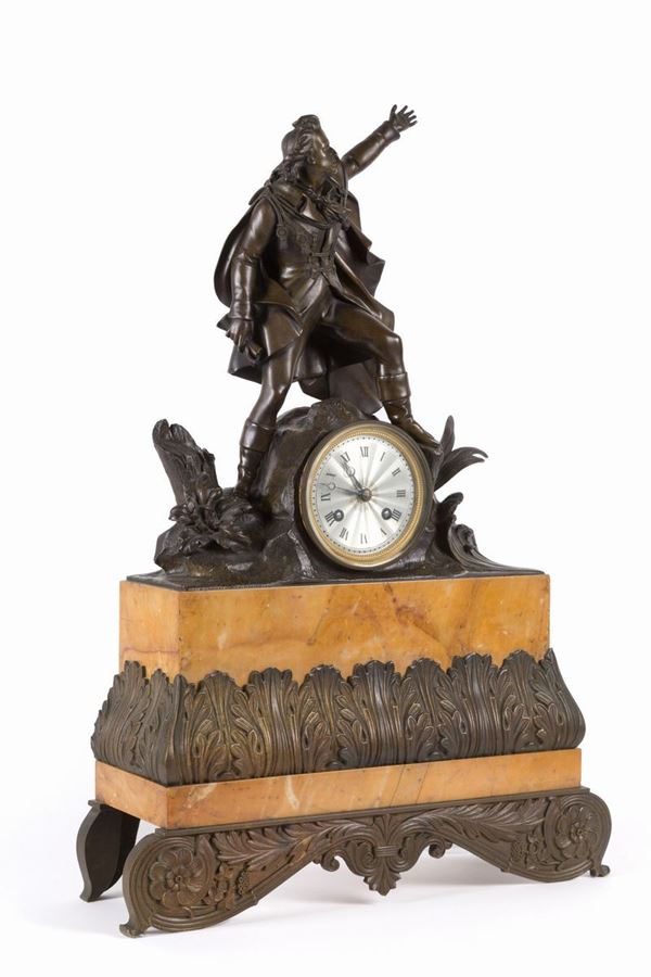 Bronze clock