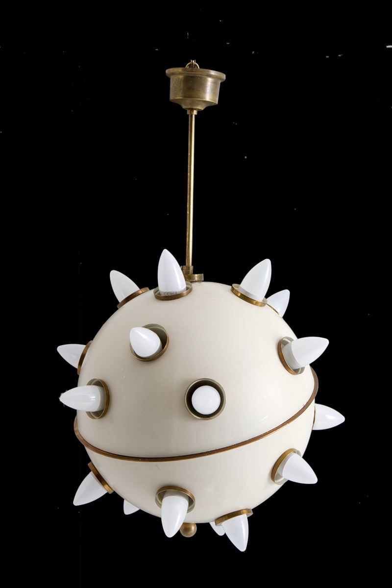 Oscar Torlasco - Lampadario Mod. 551 per Lumi