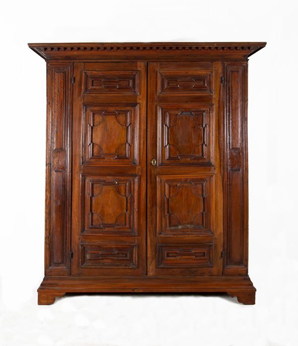 Walnut wardrobe