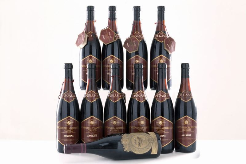Selezione Amarone (11 bt). - Recioto della Valpolicella Classico 1973 (10 bt)...