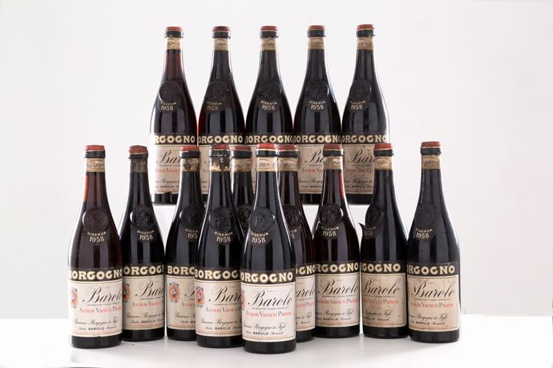 Borgogno Barolo Riserva 1958 (15 bt)....