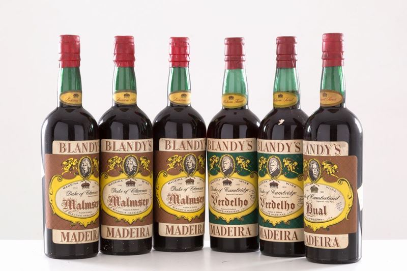 Selezione Blandy's Madeira 1962 (6 bt). - Duke of Cumberland Bual (1 bt) - Du...