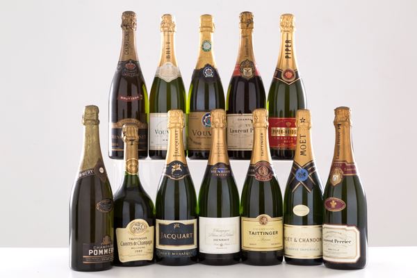 Selezione Champagne (12 bt).
- RÅnÅ Brisset Epernay (1 bt)
- MoÍt & Chandon R...