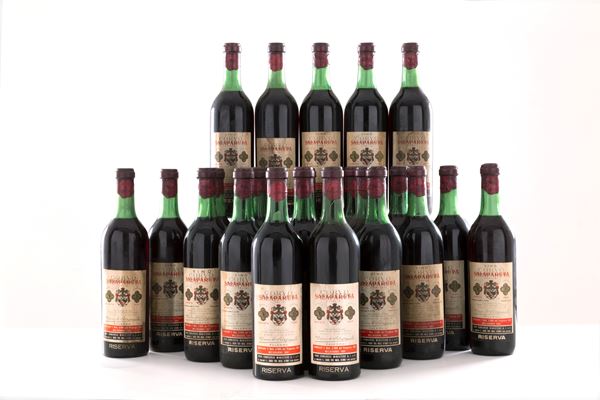 Vino Corvo Duca di Salaparuta 1959, riserva Casteldaccia, Palermo (24 bt)....  - Auction MILANO DECOR - Antiques, Wine and Spirits Auction - Viscontea Casa d'Aste