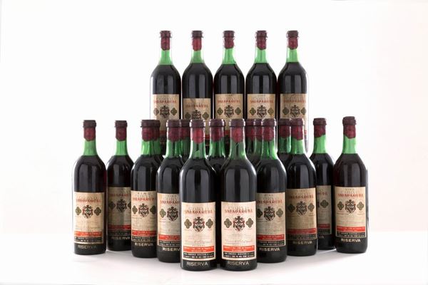 Vino Corvo Duca di Salaparuta 1959, riserva Casteldaccia, Palermo (24 bt)....