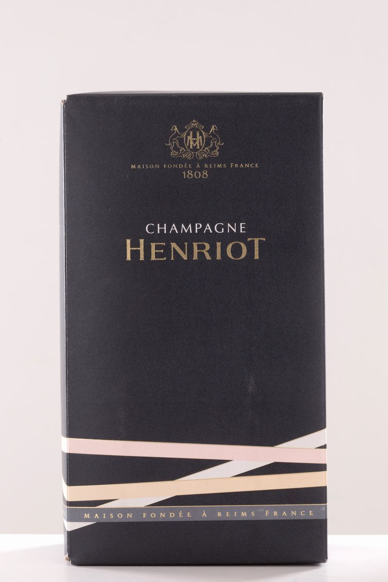 Champagne Henriot (2 bt). In cofanetto doppio originale....
