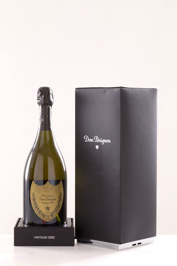 Champagne Dom PÅrignon Vintage 2000, Moet et Chandon (1 bt). In cofanetto origi...