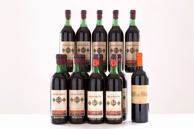 Selezione Sicilia (14 bt). - Corvo Duca di Salaparuta Riserva 1959 (11 bt) -...