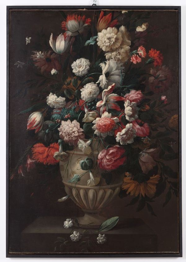 JEAN-BAPTISTE  BELIN  DE FONTENAY IL GIOVANE - JEAN-BAPTISTE BELIN DE FONTENAY IL GIOVANE (Parigi, 1688-1730). Dipinto olio su tela
