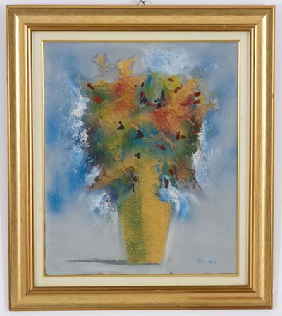 Tecnica Mista ''vaso di Fiori''
