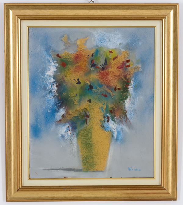 Tecnica mista ''VASO DI FIORI''