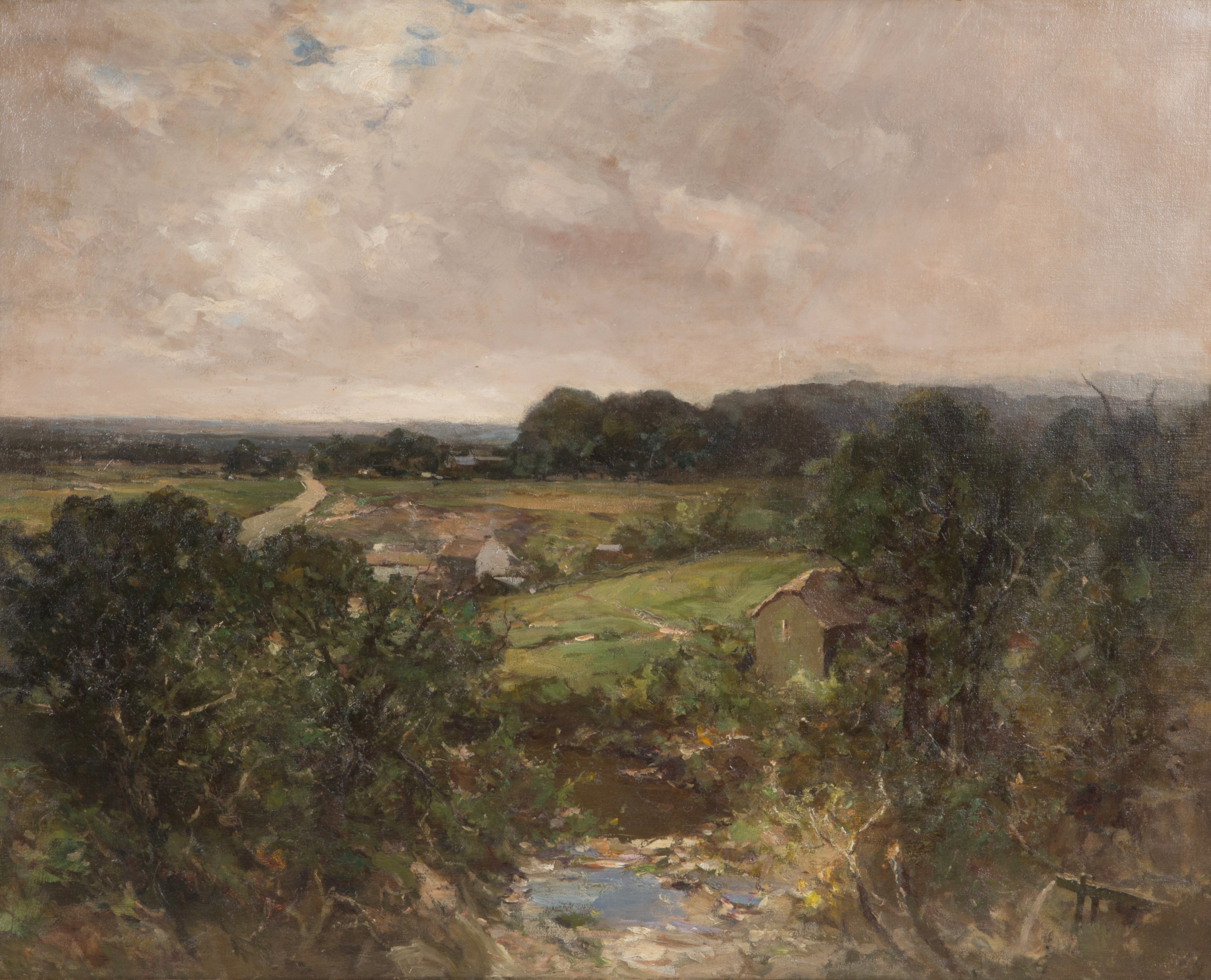 Dipinto ''VEDUTA CAMPESTRE''