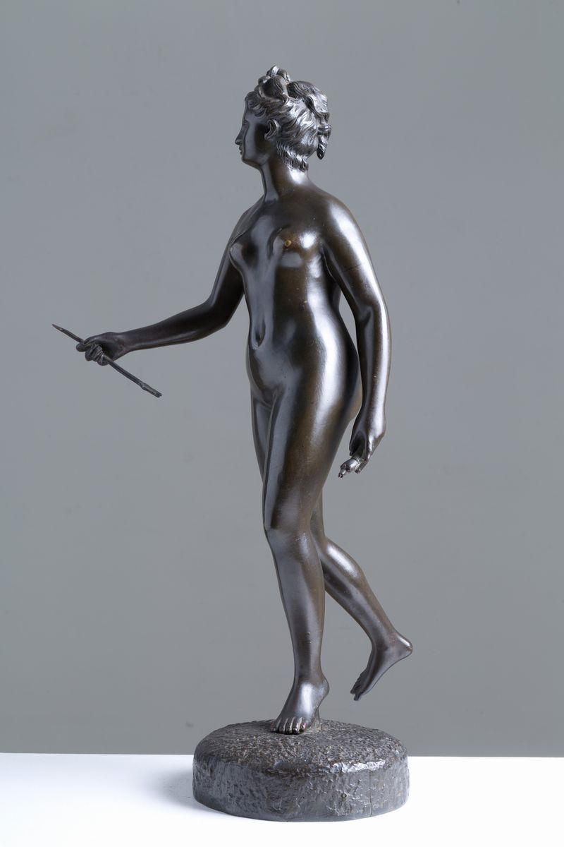 Scultura in Bronzo Raff. ''diana Cacciatrice''....