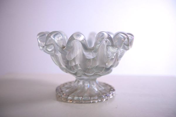 ERCOLE BAROVIER - Vaso in cristallo iridescente