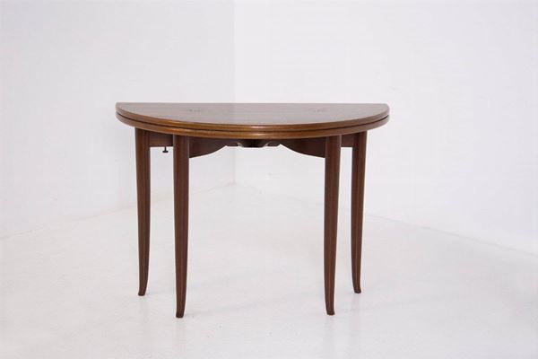 PAOLO BUFFA - Consolle in legno con piano regolabile