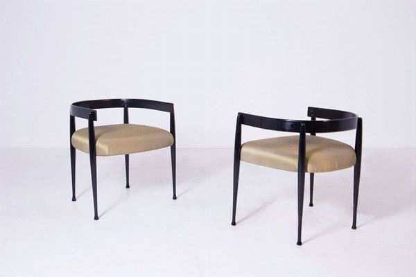 VITTORIO GREGOTTI - Pair of armchairs