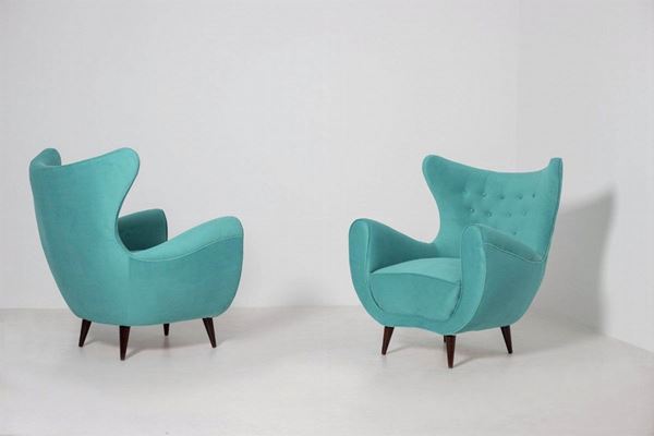 Pair of armchairs