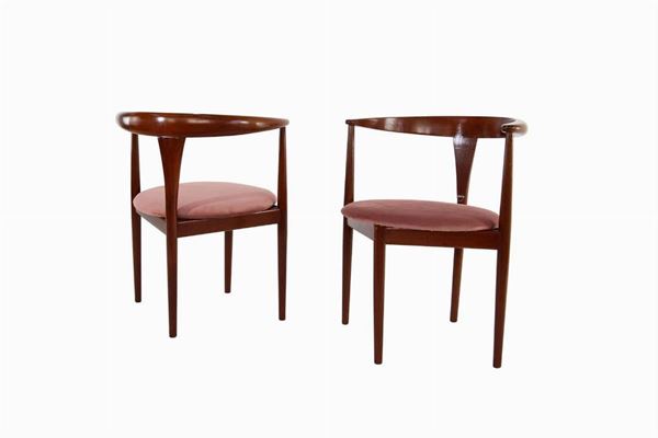 PETER HVIDT - Pair of armchairs for SOBORG MOBILER