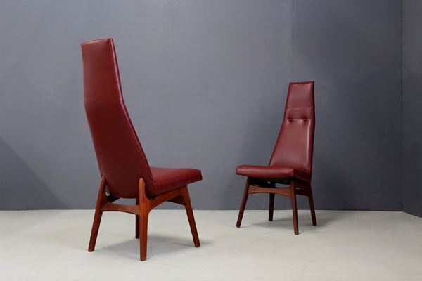 ADRIAN PEARSALL - Pair of chairs for CRAFT ASSOCIATES