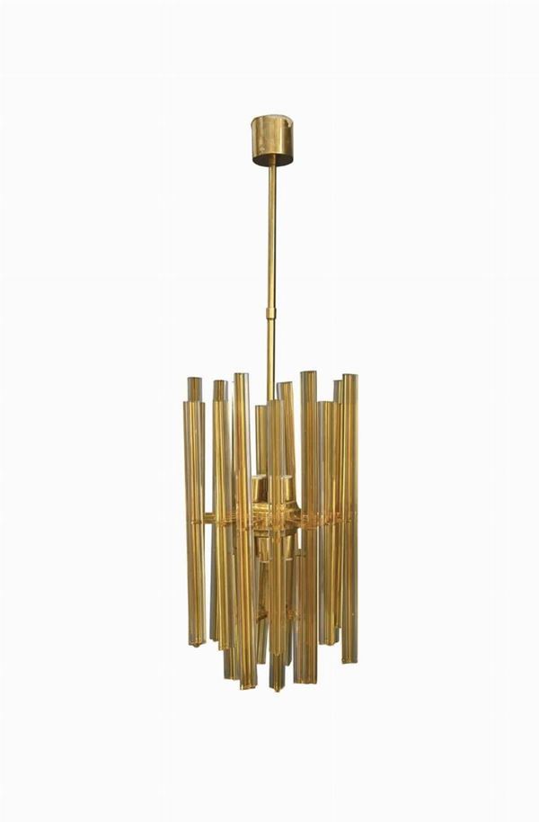 Lampadario. Produzione VENINI