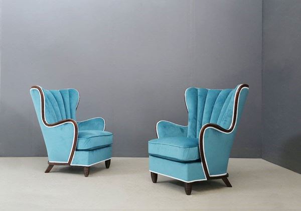 Pair of armchairs