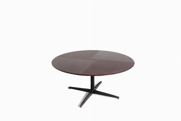 OSVALDO BORSANI - Coffee table in wood and iron